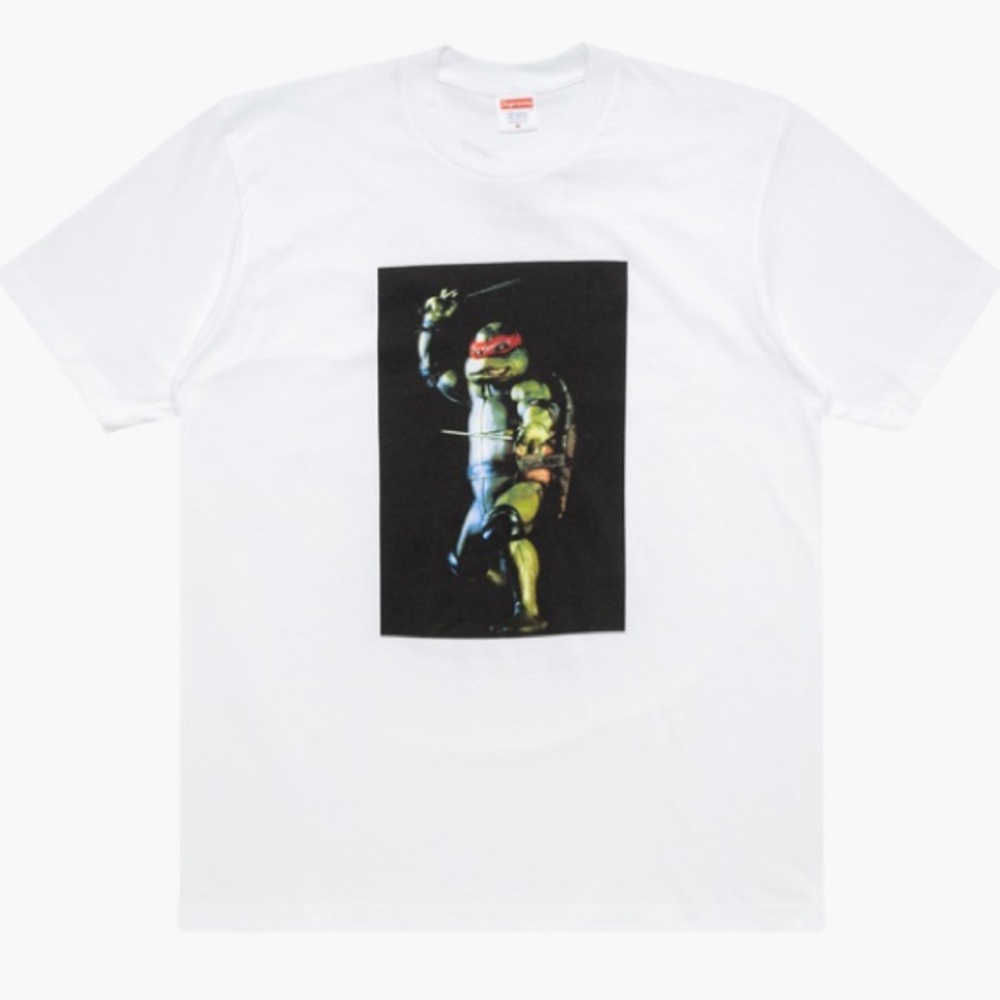 White Supreme Raphael T shirt